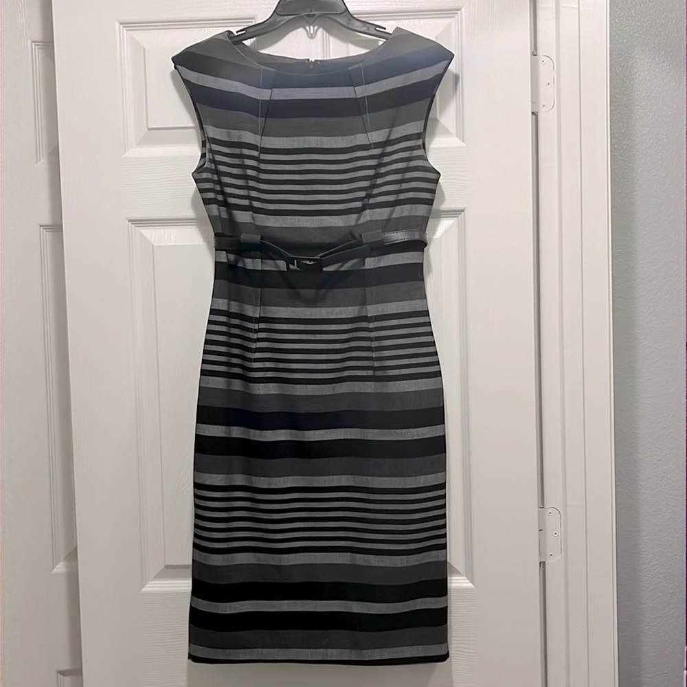 Calvin Kine belted career dress